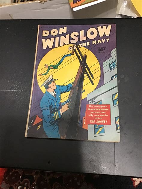 Don Winslow Of The Navy Don Vs The Snake Mid Grade Vg Fn