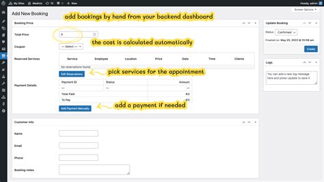 Wordpress Appointment Booking Scheduling Plugin Motopress