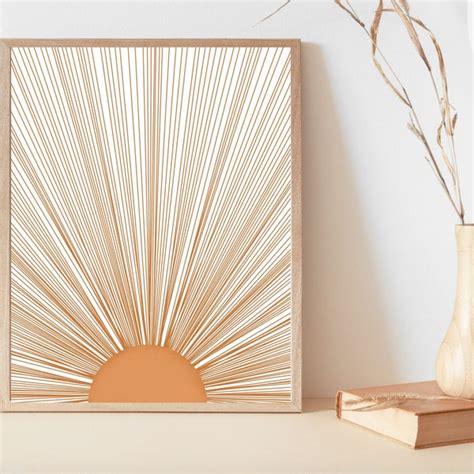 Sun Printable Art Etsy