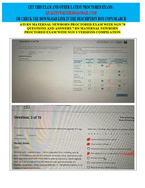 Ngn Hesi Exit V Exam Version Set Of Exams Each Exam With