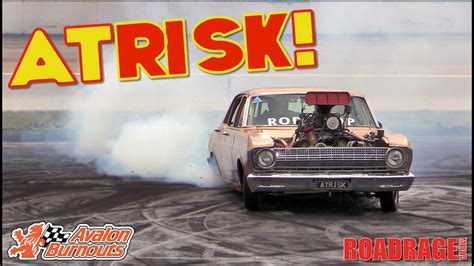 ATRISK Smokes It UP Aussie Burnout Car ATRISK YouTube