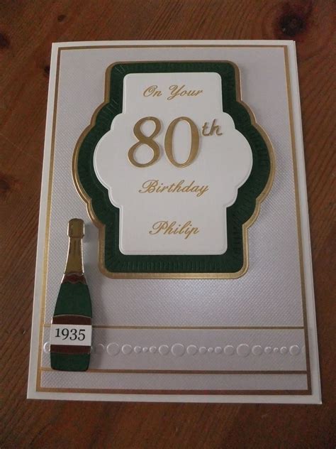 80th Birthday 80th Birthday Cards Birthday Verses For Cards Card Making Birthday