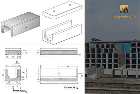 Harga Beton Precast U Ditch Untuk Saluran Drainase