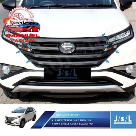 Jual New Jsl Grill Depan Hitam Doff All New Rush Front Grille