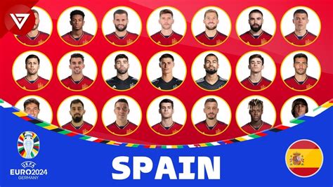 Spain Squad For Uefa Euro 2024 Qualifying Euro 2024 Qualifiers Youtube