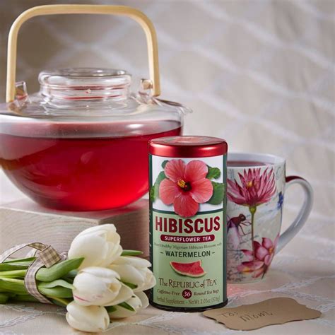 Hibiscus Watermelon Tea Bags The Republic Of Tea