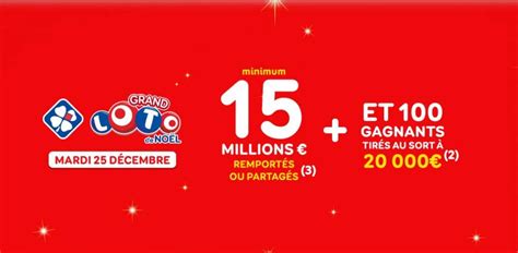 Le Grand Loto de Noël de 2019 réserve aux parieurs un jackpot