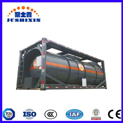 20FT 40feet ISO Sulfuric Acid Chemical Storage Tank Container China