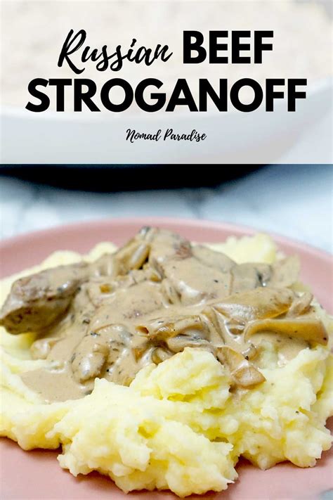 Russian Beef Stroganoff Artofit