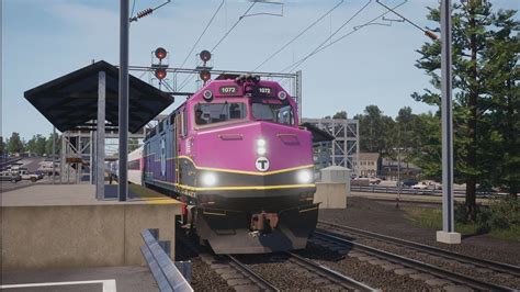 Train Sim World 2 PS5 Boston Sprinter Operating MBTA Commuter Rail