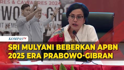 Full Menkeu Sri Mulyani Respons Jokowi Soal Rasio Utang Beberkan