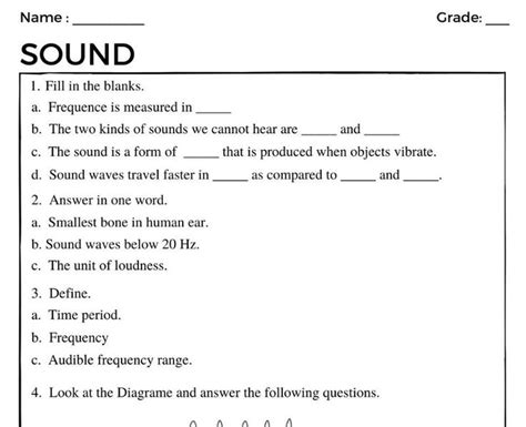 Sound Class Worksheets Engaging Activities For Learning