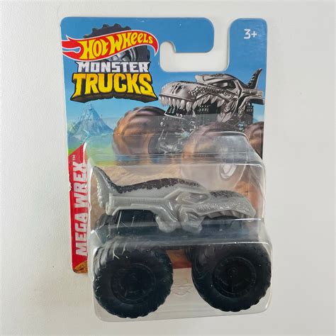 2021 Hot Wheels Monster Trucks Mini Series Mega Wrex Gris