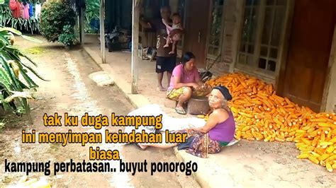 SUBUR MAKMUR SUASANA SORE DI KAMPUNG PERBATASAN BUYUT Ds