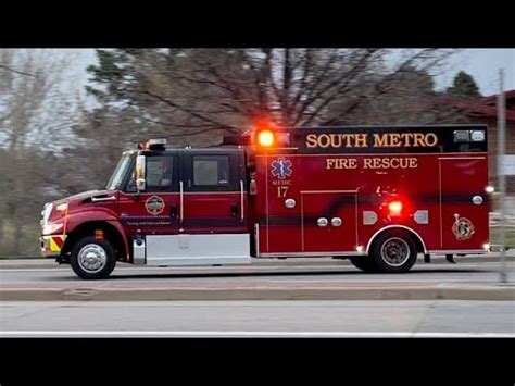 South Metro Fire Rescue Responding Compilation 5 YouTube