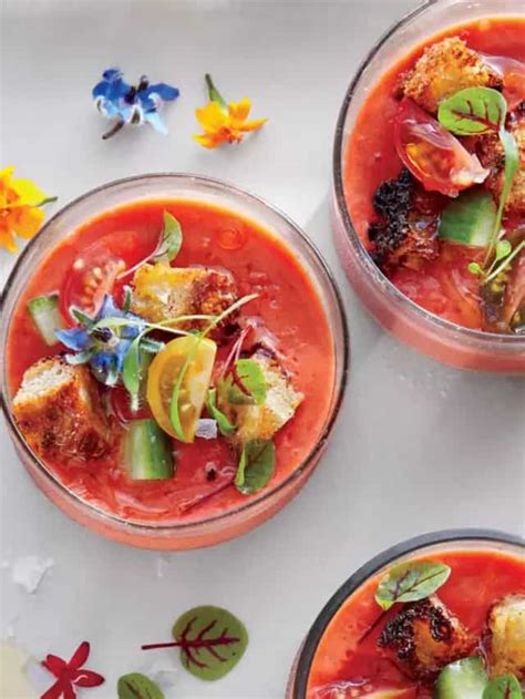 Strawberry Tomato Gazpacho A Refreshing Seasonal Soup For Lunch