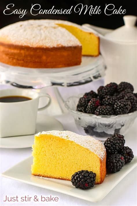 Condensed Milk Cake. ONLY 6 INGREDIENTS! - Rock Recipes