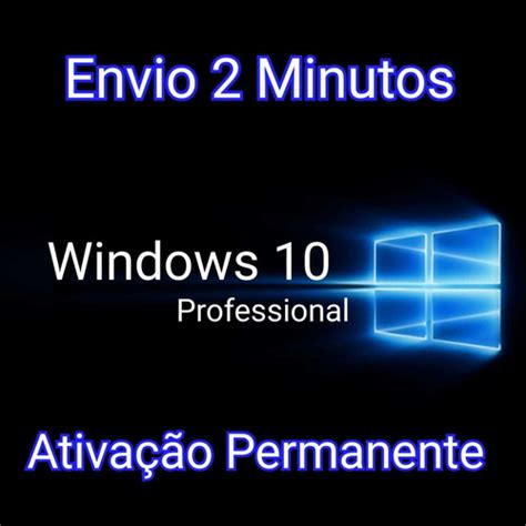 Windows 10 Pro Chave Licença Original Ativa Online Vitalicio R 30 00