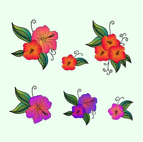 Hawaiian Flower Svg Bundle Masterbundles