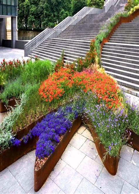 Bordes De Acero Corten Para Proveedores Y Fabricantes De Paisajismo