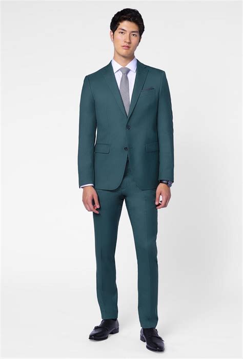 Custom Suits Made For You Harrogate Hunter Green Suit Indochino