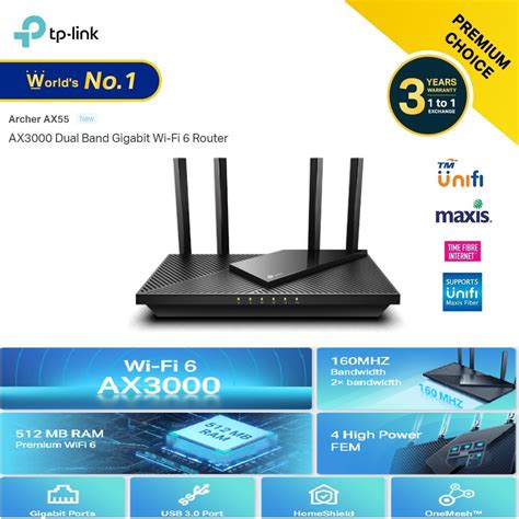 Tp Link Archer Ax Ax Dual Band Gigabit Wifi Router