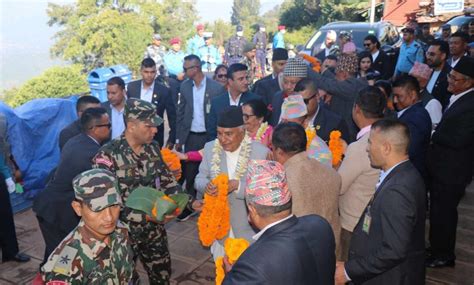 राष्ट्रपति पौडेलबाट पलाञ्चोक भगवतीको दर्शन नेपाल टेलिभिजन