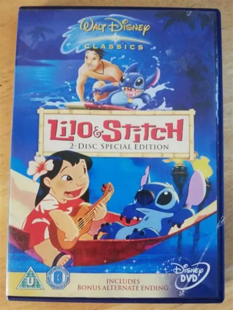 LILO AND STITCH 2 Disc Special Edition DVD Free Shipping 8 30