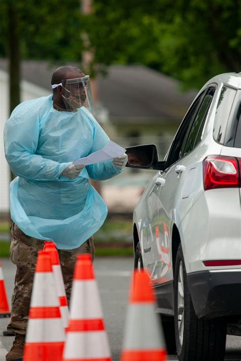 Dvids Images Delaware National Guard Administers Drive Thru Testing