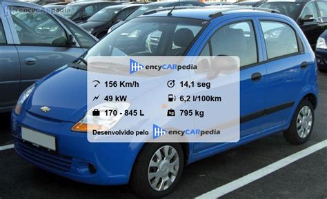 Daewoo Matiz 1 0 Ficha Técnica 2005 2010 desempenho dimensões