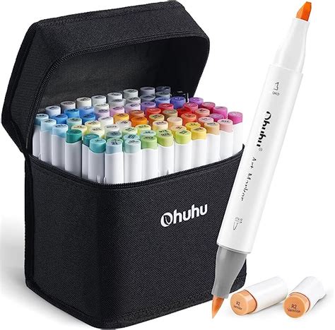 Ohuhu Marker Stifte Set Pinsel Marker Stift Mit Farben