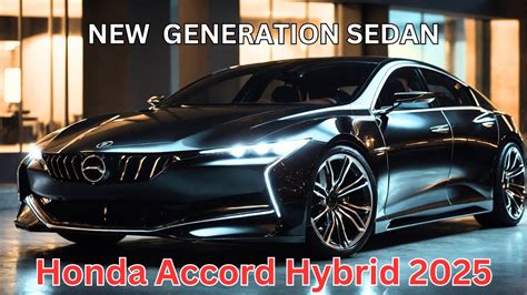 New Generation Sedan Honda Accord Hybrid Is Revealed Youtube