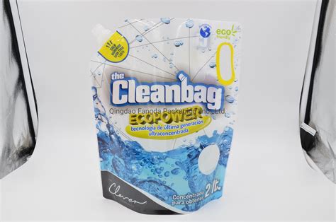 1kg Liquid Soap Bag Packing Bag Stand Up Doypack Plastic Laundry