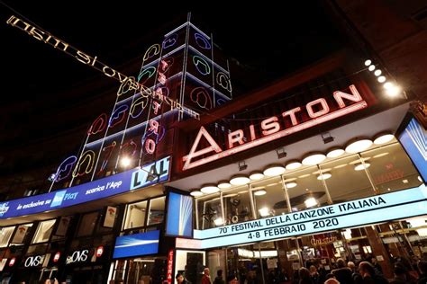 Sanremo Ecco La Prima Immagine Di Come Sar Il Palco Dell Ariston