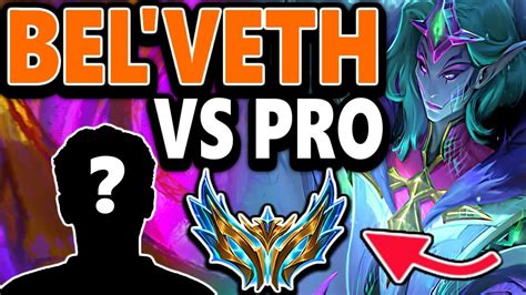 How I Beat A PRO LCS PLAYER On Bel Veth Jungle Challenger Bel Veth