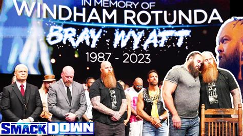 Windham Rotunda Bray Wyatt Passed Away At Age 36 Former Wwe Champion