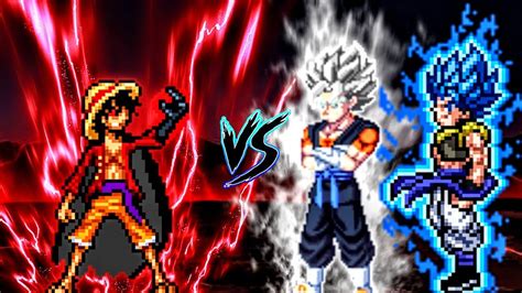 Luffy Haki V Op New Vs Gogeta V Op All Form Vegito V Op All