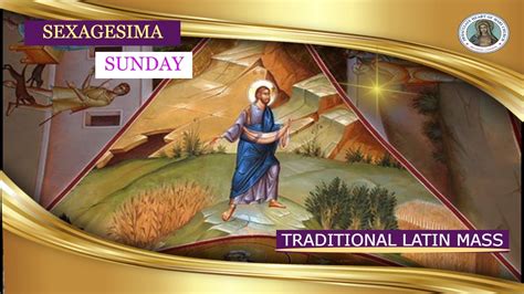 Traditional Latin Mass Sexagesima Sunday 02 20 2022 5 00pm Live Youtube