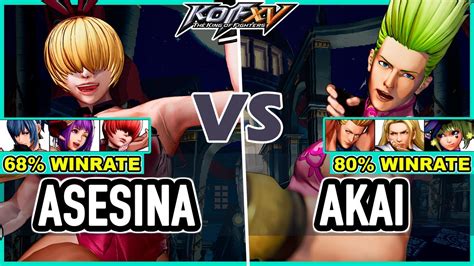 Kof Xv 🔥 Shermie Asesina Shermieathenaleona Vs Akai Benimaruandy