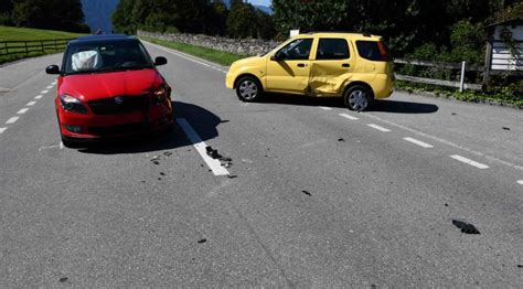 Unfall Chur Beide Lenker Nach Crash Verletzt