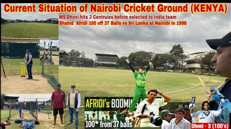 Shahid Afridi World Record 100 On 37 Balls In Nairobi Kenya Current