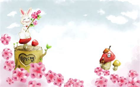 🔥 [49+] Spring Cartoon Wallpapers | WallpaperSafari