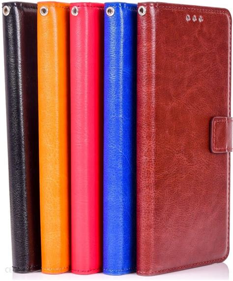 Etui Portfel Case Stojak Magnes Szkło 9H do Motorola Moto G82 5G Etui