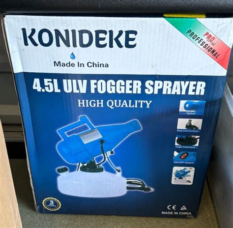 Konideke L Electric Ulv Fogger Machine Sprayer Portable Atomizer