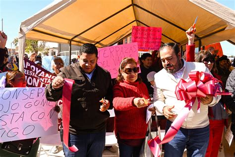 Entrega Gobierno De Montserrat Caballero Calle Pavimentada En Ejido