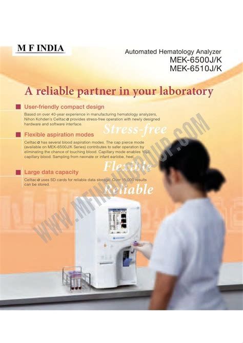 Fully Automatic 3 Part Hematology Blood Cell Counter Analyzers At Rs