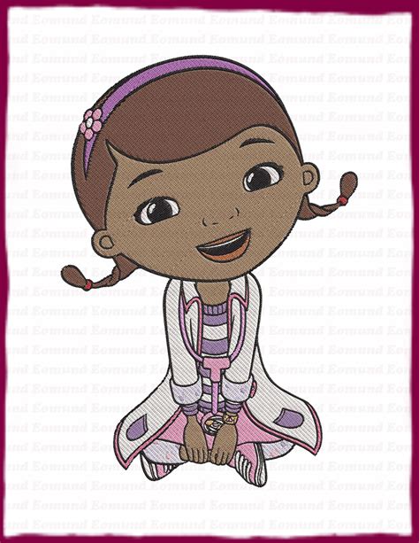 Doc Mcstuffins Fill Embroidery Design 8 Instant Download Etsy