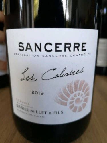 Domaine Daniel Millet Et Fils Les Calcaires Sancerre Vivino Us