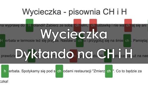 Dyktanda Online Dla Klasy 4 Pobierz Tekst W PDF Do Druku