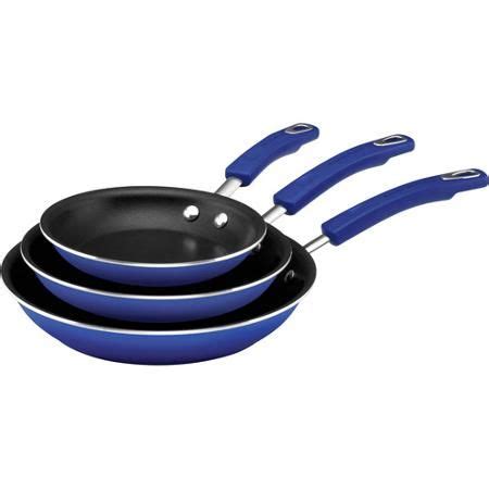 Rachael Ray 3-Piece Non-Stick Porcelain Enamel Open Skillet Set ...